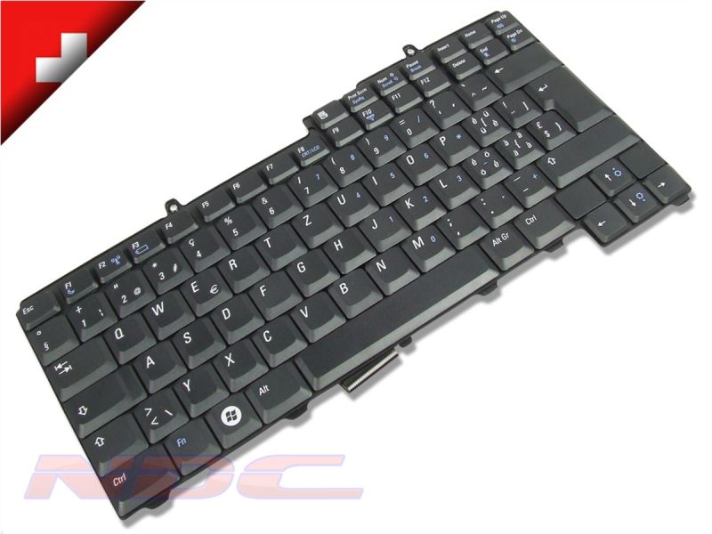MF924 Dell Latitude D520/D530 SWISS Keyboard - 0MF9240