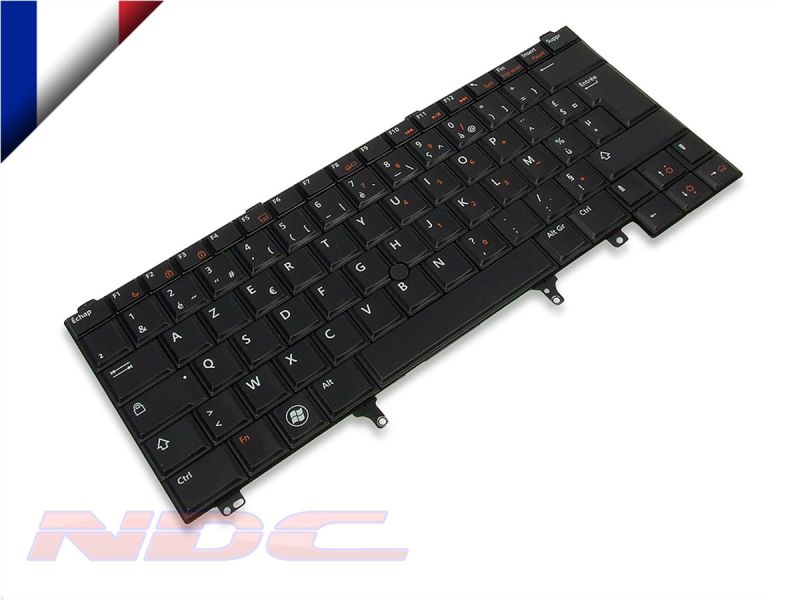 NNHKN Dell Latitude E6320/E6330/XT3 FRENCH Backlit Keyboard - 0NNHKN0