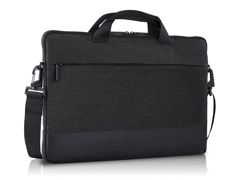 The Dell Pro Sleeve 14 protects your 14" laptop wherever your busy day takes you. The professionally-stylish heather grey exterior is also water resistant to protect your laptop from the weather.

Stylish protection for your laptop on-the-go
Slip your 