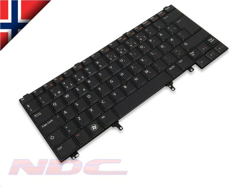 V6P2Y Dell Latitude E6320/E6330/XT3 NORWEGIAN Backlit Keyboard - 0V6P2Y0