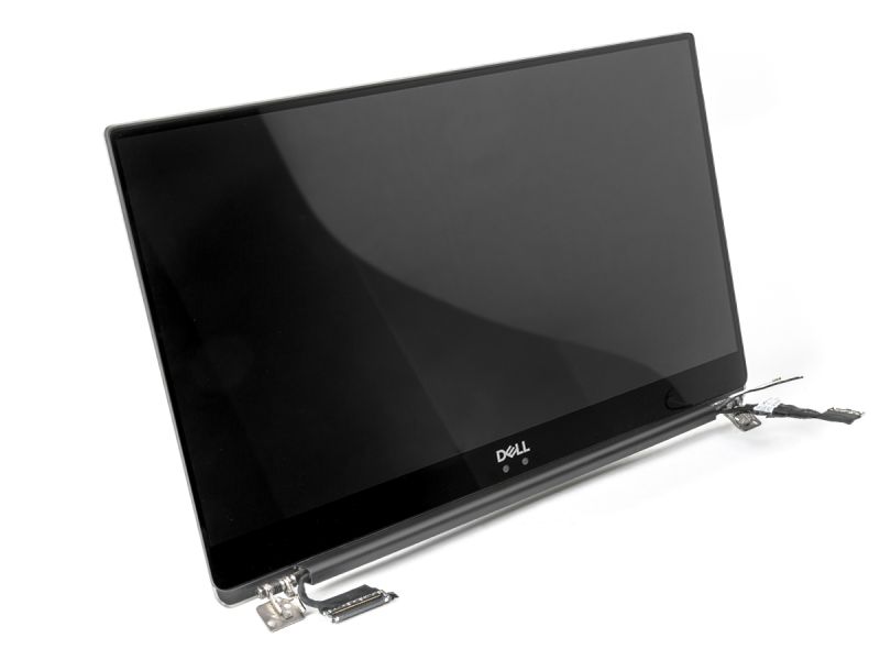 Complete Dell XPS 9370 UHD 3840x2160 Touchscreen LCD screen assembly. Assembly comes complete with 13.3" LCD screen (touchscreen), hinges, webcam, cables (video and wireless), and outer casing/shell.This is a refurbished item and may have some minor cosme