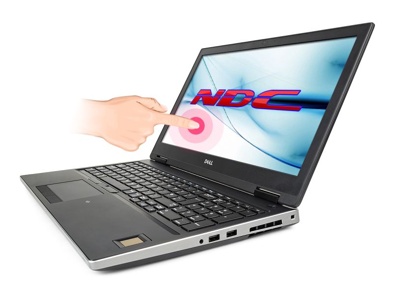 Dell Precision 7530 Laptop i7-8850H,32GB,512GB SSD,Quadro P1000,15.6" FHD Touch Screen