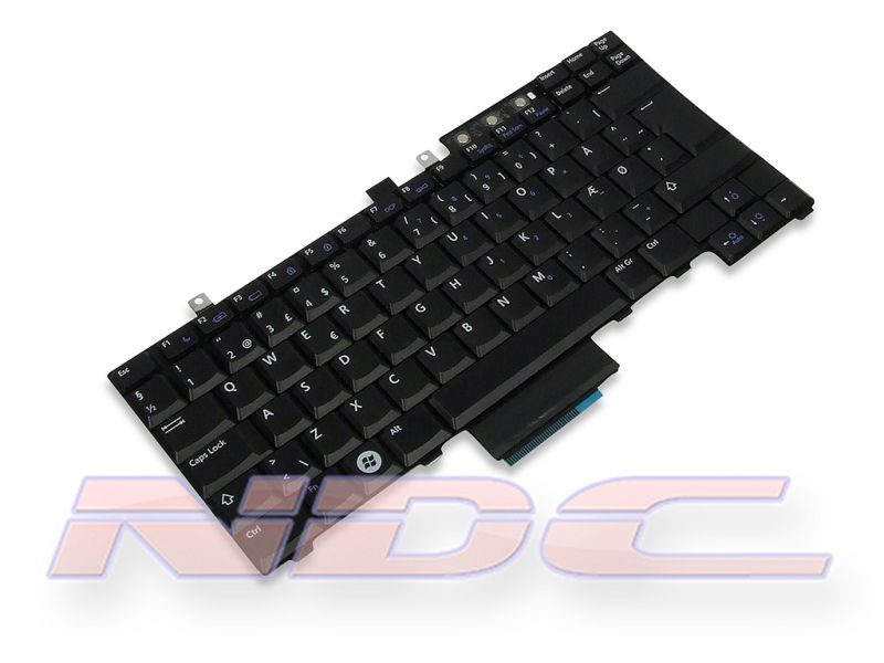 DNDG7 Dell Latitude E5400/E5410/E5500/E5510 DANISH Single-Point Keyboard - 0DNDG70