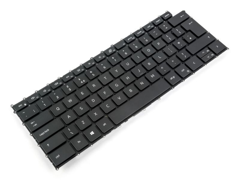 K3VC4 Dell XPS 9500/9510/9700/9710 UK ENGLISH Backlit Keyboard Black - 0K3VC4-5