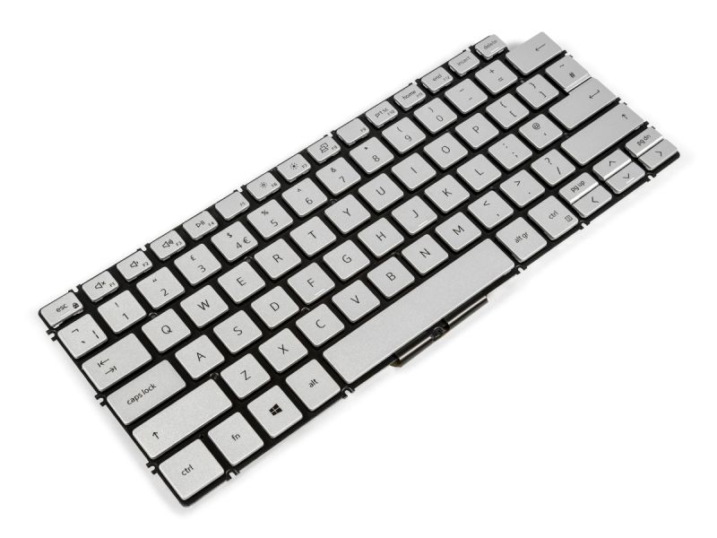 HGWHW-S Dell Inspiron 13/14 UK ENGLISH Laptop Keyboard (Silver) - 0HGWHW-S0