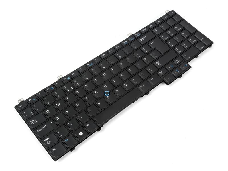 4WWRH Dell Latitude E5540 Dual Point UK ENGLISH Backlit Keyboard - 04WWRH0
