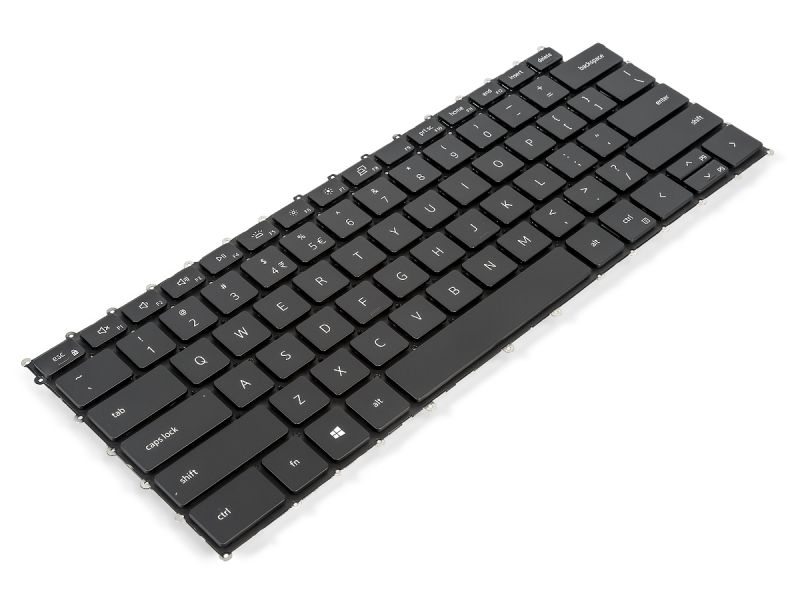 2R30J Dell XPS 9500/9510/9700/9710 US/INT ENGLISH Backlit Keyboard Black - 02R30J0