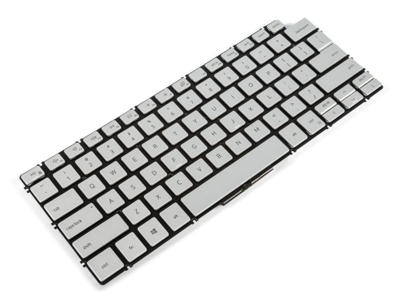 2PYG9 Dell Inspiron 5400/5401/5490/5491 US ENGLISH Backlit Keyboard (Silver) - 02PYG9-1