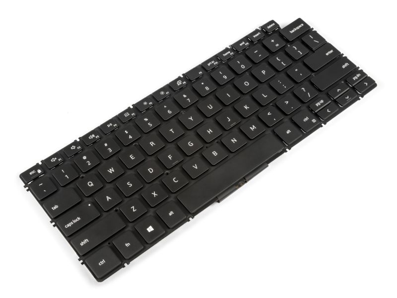 8GH4P-B Dell Inspiron / Latitude / Vostro US ENGLISH Backlit Laptop Keyboard (Black) - 08GH4P-B0
