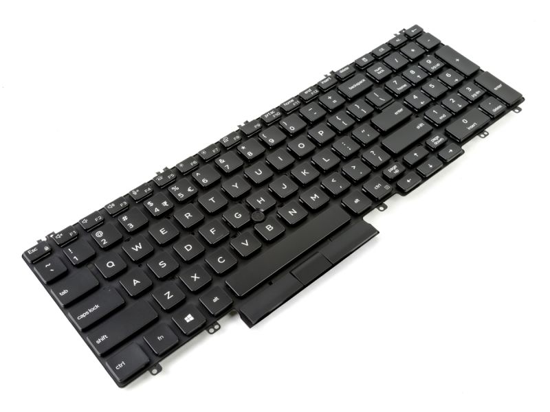 M25NK Dell Precision 3540 / 3541 / 3550 / 3551 Dual Point US ENGLISH Backlit Keyboard - 0M25NK-3