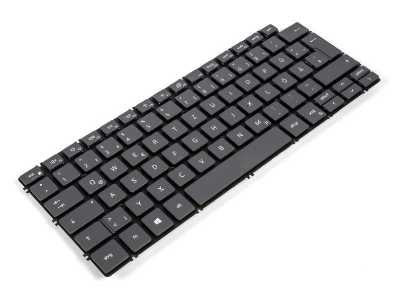 TFTRN Dell Vostro 5300/5390/5401/5490 GERMAN Backlit Keyboard (Grey) - 0TFTRN0