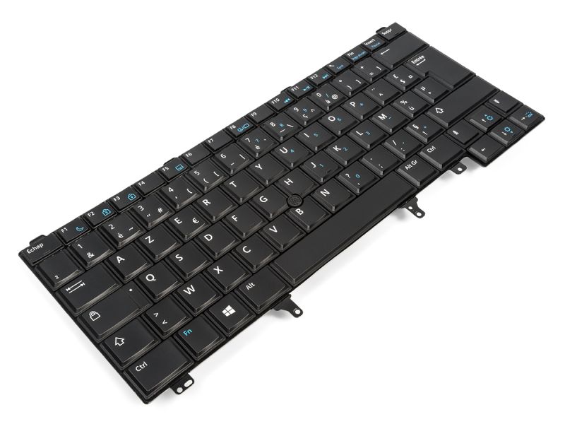 VV44N Dell Latitude E5420/E5430 FRENCH WIN8/10 Dual Point Backlit Keyboard - 0VV44N0
