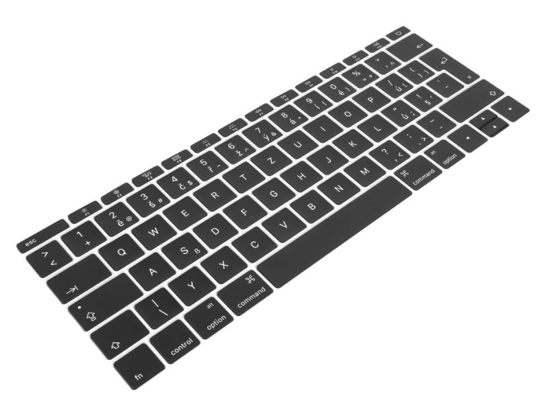 CZECH Replacement Key Caps for Apple MacBook Pro 13/15 Touch Bar A1706 A1707 A1989 A1990