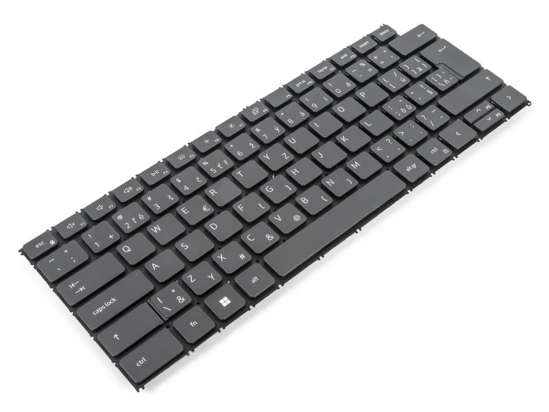44KFV Dell Latitude 3320/3330/3420/3430 CZECH / SLOVAK Dark Grey Backlit Keyboard - 044KFV0