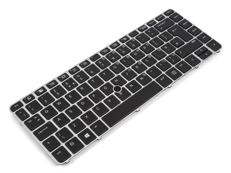 HP EliteBook 840 G3/G4 & 745 G3/G4 Backlit UK ENGLISH  Keyboard (with pointer)