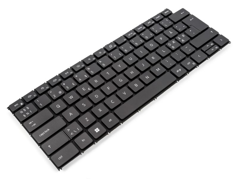 4VMCG Dell Inspiron 5410/5415/5420/5425 NORDIC Dark Grey Backlit Keyboard - 04VMCG0