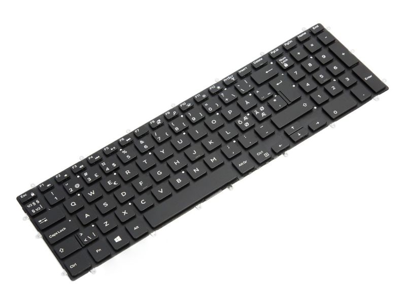 KHRDN Dell Inspiron 5583 NORDIC Backlit Keyboard - 0KHRDN-4