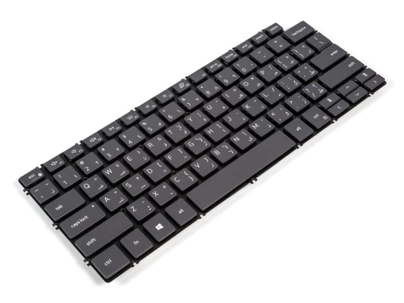 6CDC0 Dell Vostro 3400/3401/3490/3491 ARABIC Backlit Keyboard (Grey) - 06CDC00