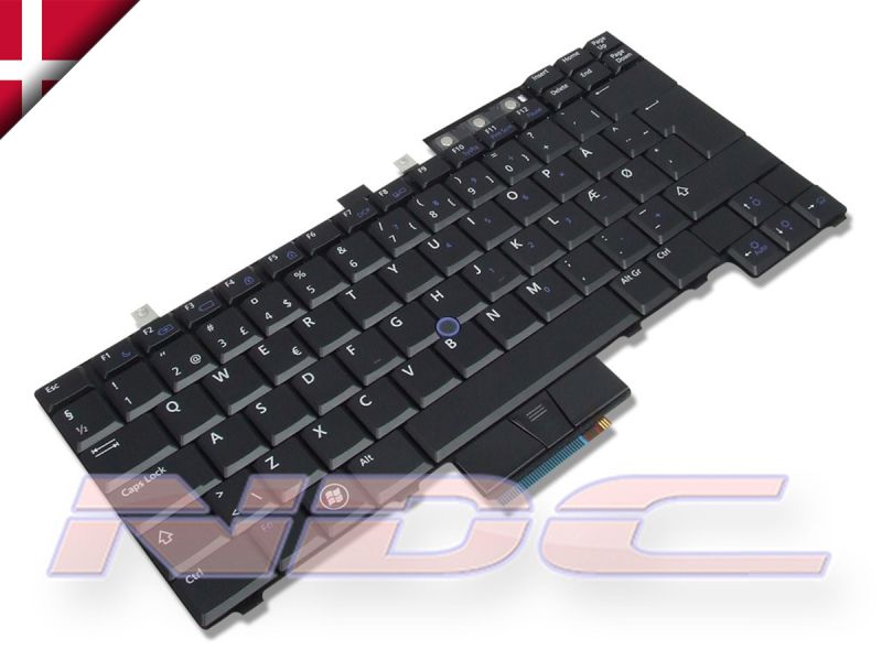 VG63V Dell Latitude E6400/E6410/E6500/E6510/ATG DANISH Backlit Keyboard - 0VG63V0