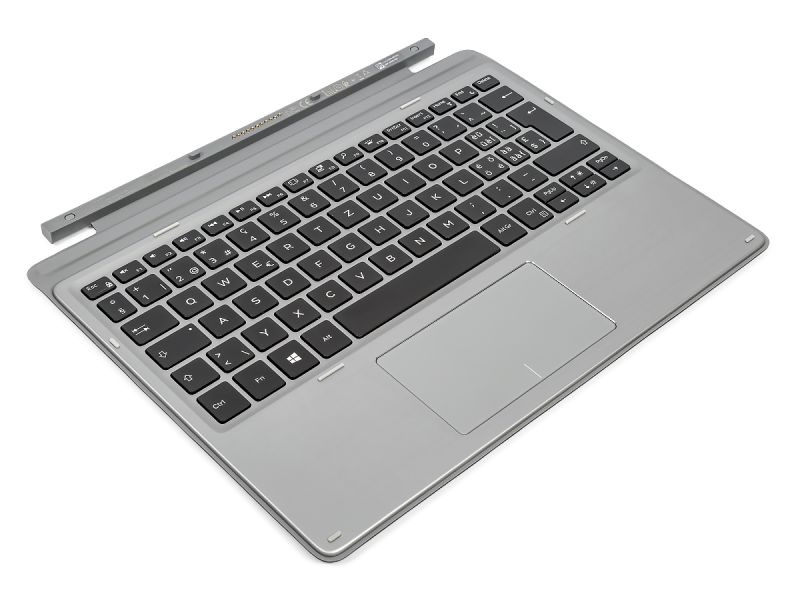 Dell Latitude 7200/7210 2-in-1 SWISS Titan Grey Backlit Keyboard (Refurbished) - AG00-BK-SWI