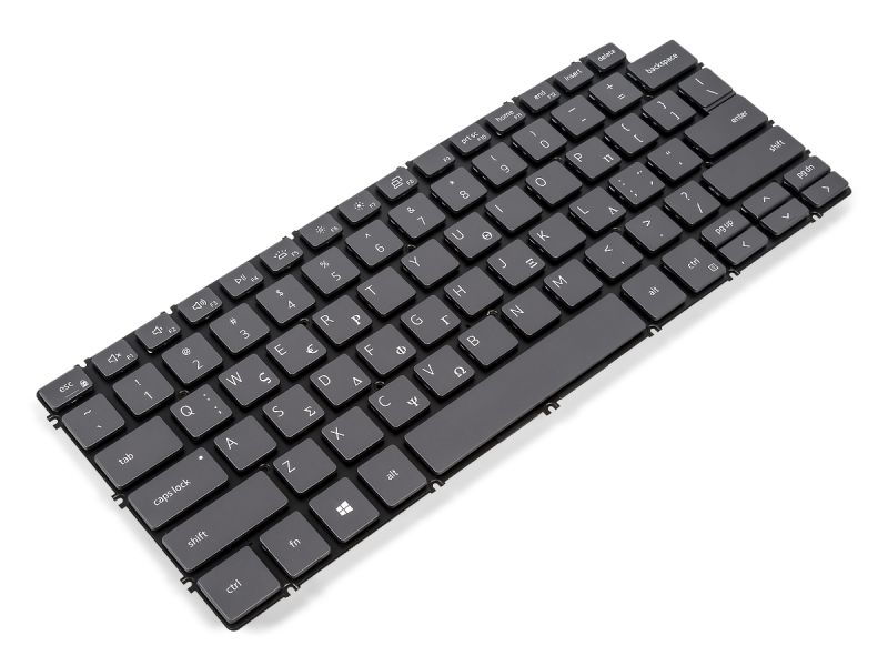 V641F Dell Latitude 3301/3410 GREEK Backlit Keyboard (Grey) - 0V641F0