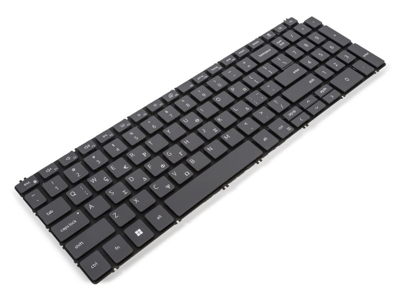 0RGC0 Dell Vostro 3500/3501/7500/7590 GREEK Backlit Keyboard - 00RGC00