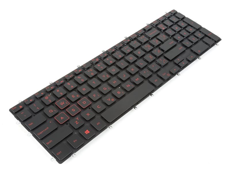 XXXXX Dell Inspiron 7566/7567/7577/7786 SLOVENIAN Red Backlit Keyboard - 0XXXXX-2