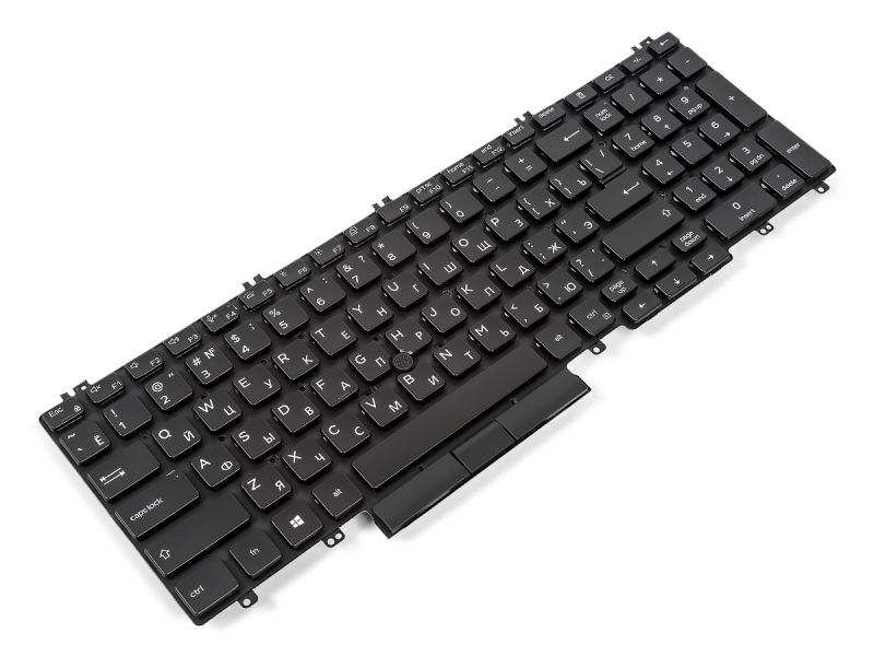 PD3DH Dell Latitude 5500 / 5501 / 5510 / 5511 Dual Point RUSSIAN Backlit Keyboard - 0PD3DH-1