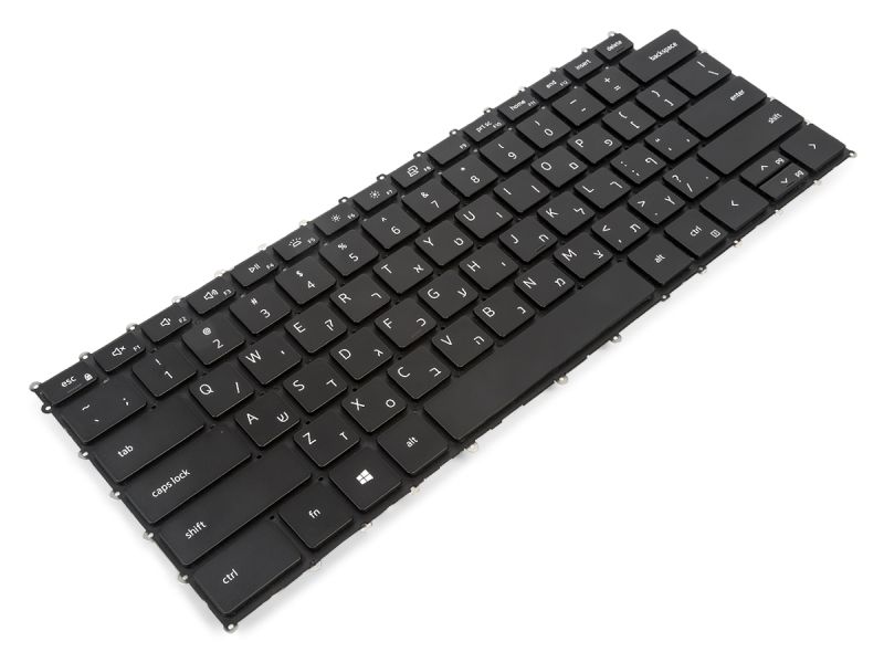 6H0GD Dell XPS 9500/9510/9700/9710 HEBREW Backlit Keyboard Black - 06H0GD0