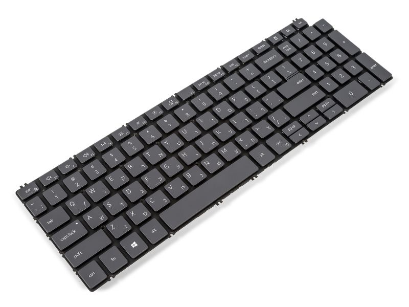 2WWDH Dell Vostro 5501/5502/5590 HEBREW Backlit Keyboard - 02WWDH-1