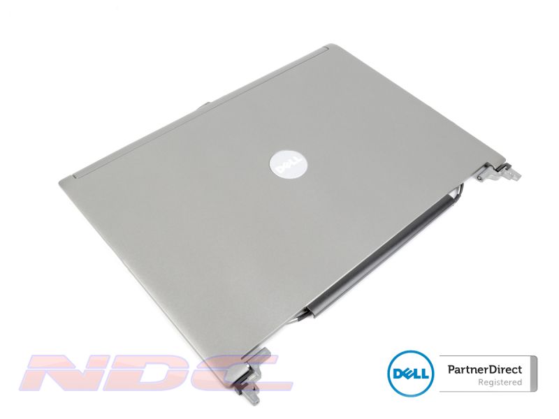 Dell Latitude D620/D630 Laptop LCD Lid Cover + Hinges + Wireless Cables - 0YT450