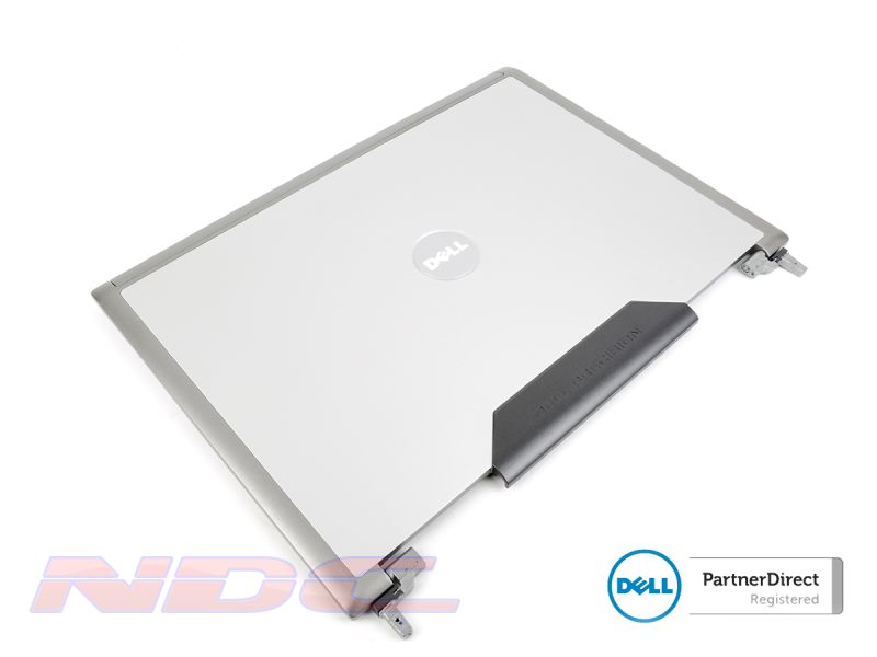 Dell Precision M4300/M65 Laptop LCD Lid Cover + Hinges + Wireless Cables - 0UN799