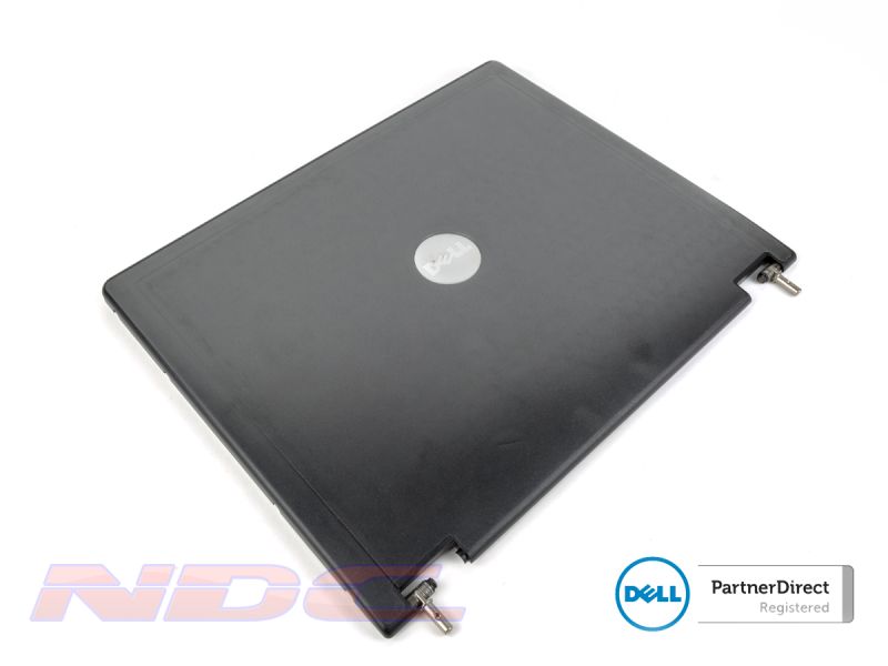 Dell Inspiron 1200/2200 / Latitude 110L Laptop LCD Lid Cover + Hinges + Wireless Cables - 0U6611