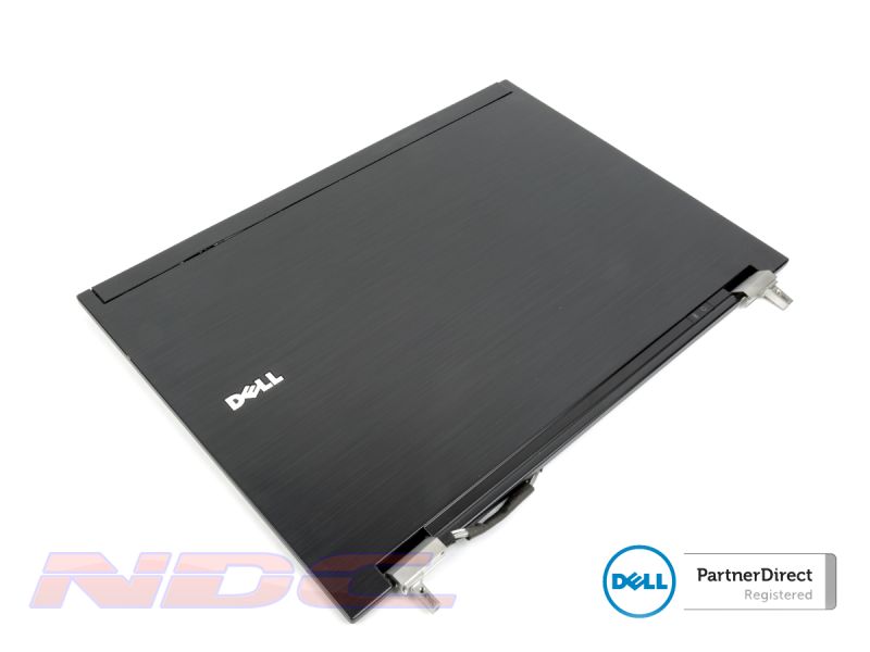Dell Latitude E6400 Laptop LCD Lid Cover + Hinges + Wireless Cables - 0R309G