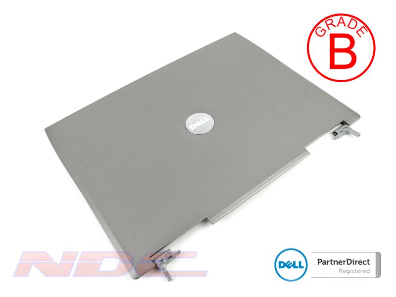 Dell Latitude D800 Laptop LCD Lid Cover + Hinges - 01U329 (B)