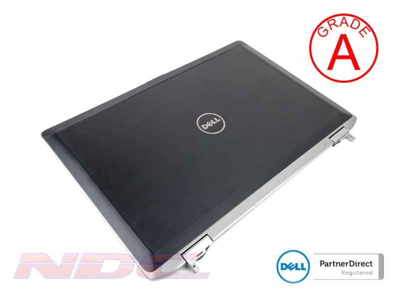 Dell Latitude E6520 Laptop LCD Lid Cover + Hinges + Wireless Cables - 06XGM9