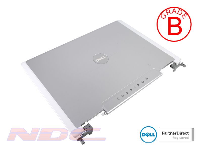 Dell Inspiron 1501,6400,E1505 Laptop LCD Lid Cover + Hinges + Wireless Cables - 0UF165 (B)