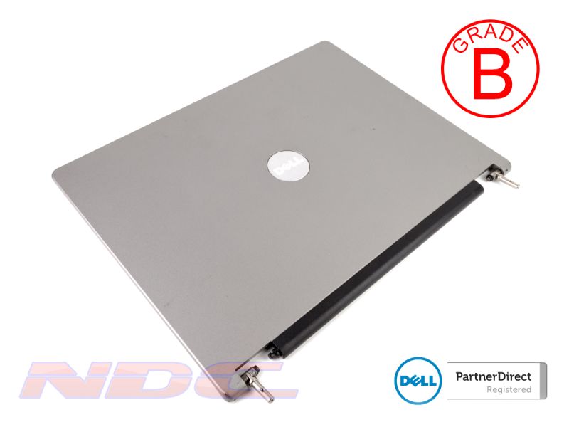 Dell Latitude 120L / Inspiron 1300 Laptop LCD Lid Cover + Hinges + Wireless Cables - 0MD543 (B)