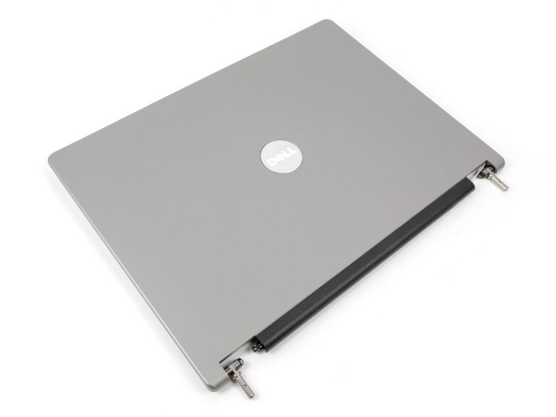 Dell Inspiron 1300/B130 / Latitude 120L Laptop LCD Lid Cover + Hinges + Wireless Cables - 0MD542