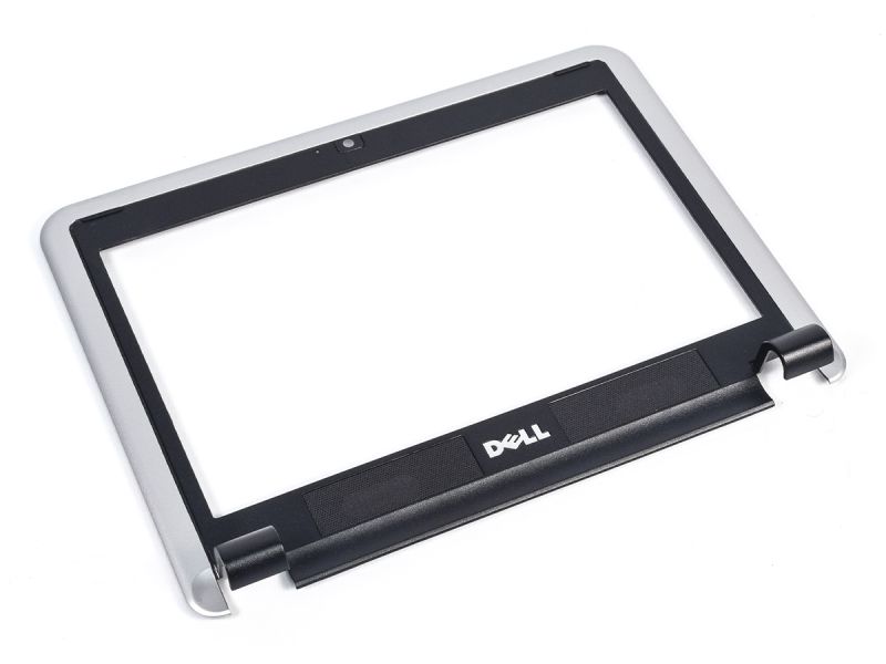 Dell Mini 910 LCD Bezel Silver Trim with Camera Port - J836H