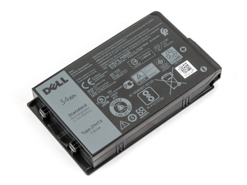 Genuine Dell J7HTX Laptop Battery (7.6V/34Wh)