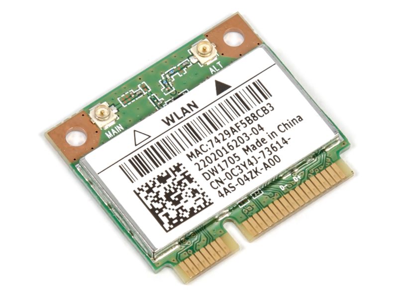 Dell DW1705 Mini PCI-E Wi-Fi Card - 0C3Y4J 05GC50