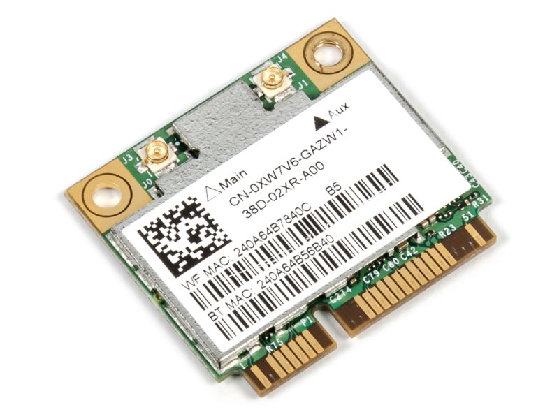 Dell AzureWave Broadcom BCM94352HMB WiFi Card - 0XW7V6