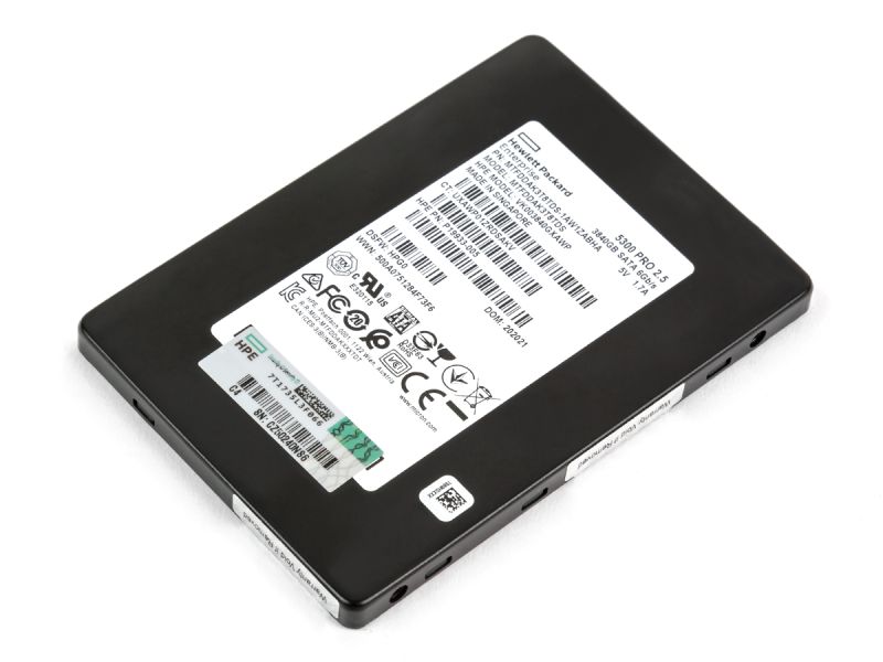 3.8TB Hewlett Packard / Micron 5300 Pro 2.5" SSD MTFDDAK3T8TDS (Open Box)