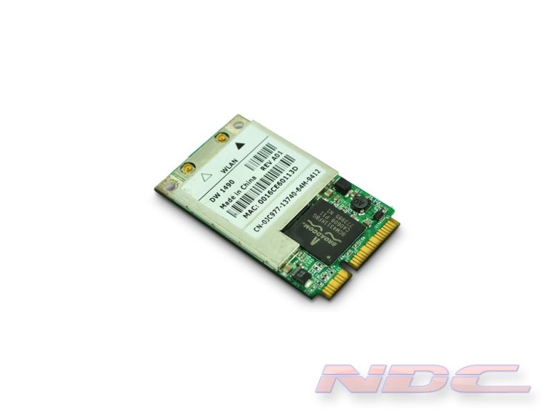 Dell DW1490 Dual Band Wireless a/b/g PCI Express Mini-Card - 54Mbps - 0JC977