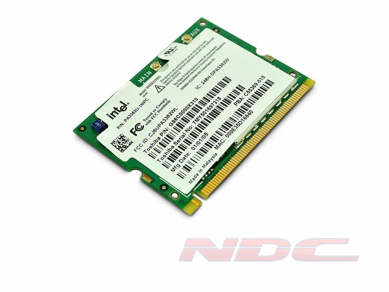 K000019120 Toshiba G86C0000X310,WM3B2200BG,PA3362U-1MPC Wireless Card