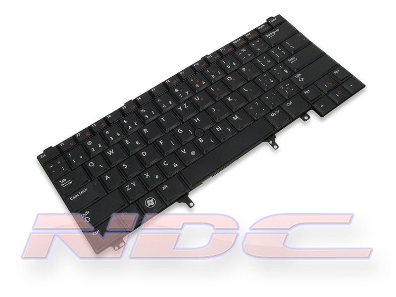 K5X86 Dell Latitude E5420/E5430 CZECH Dual Point Keyboard - 0K5X860