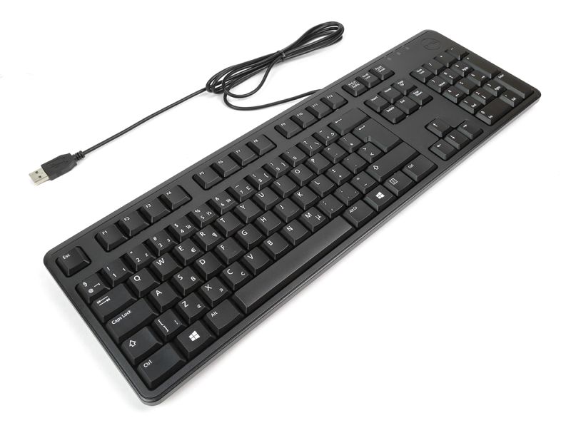 Genuine Dell Quiet Key Black Keyboard (DUTCH QWERTY)

Overview

The Dell KB212-B USB QuietKey Keyboard is designed ergonomically to maximize your comfort and productivity with sturdy and robust quiet key design for everyday business and personal usage