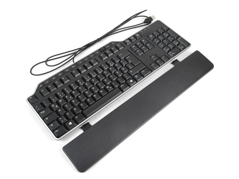 Overview
The Dell Wired Business Multimedia Keyboard provides an all-around solution for everyday business computing. The keyboard's mid-profile keycaps allow for efficient, comfortable data input. 

Seven hot keys let you conveniently access essential