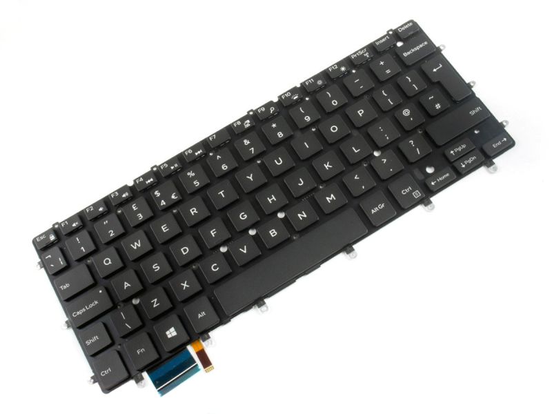 7DTJ4 Dell XPS 9343/9350/9360 UK ENGLISH Backlit Keyboard - 07DTJ4-3